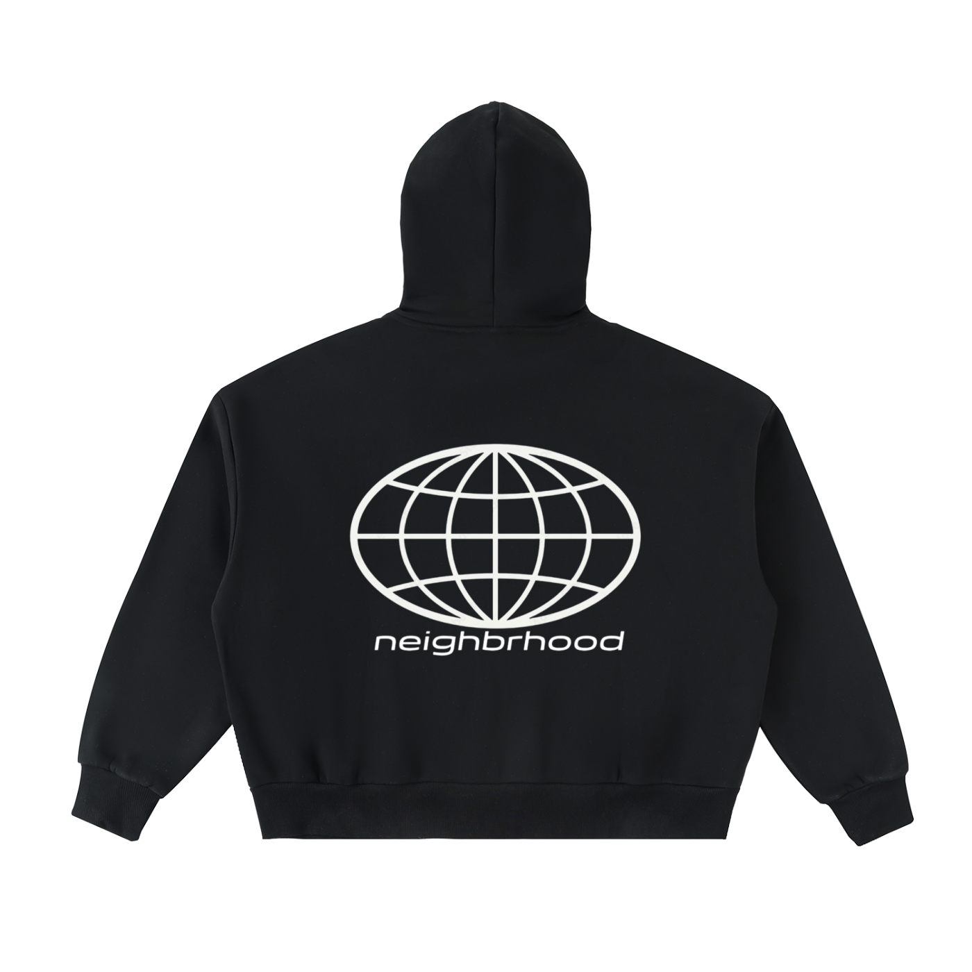 Cotton full zip hoodie