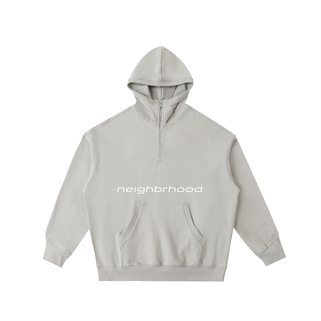neighbrhood 1/4 zip hoodie