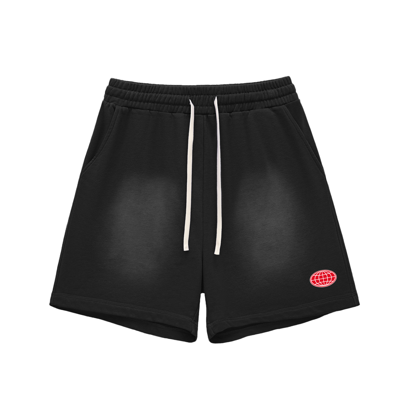 Sun Fade Raw Edge Shorts