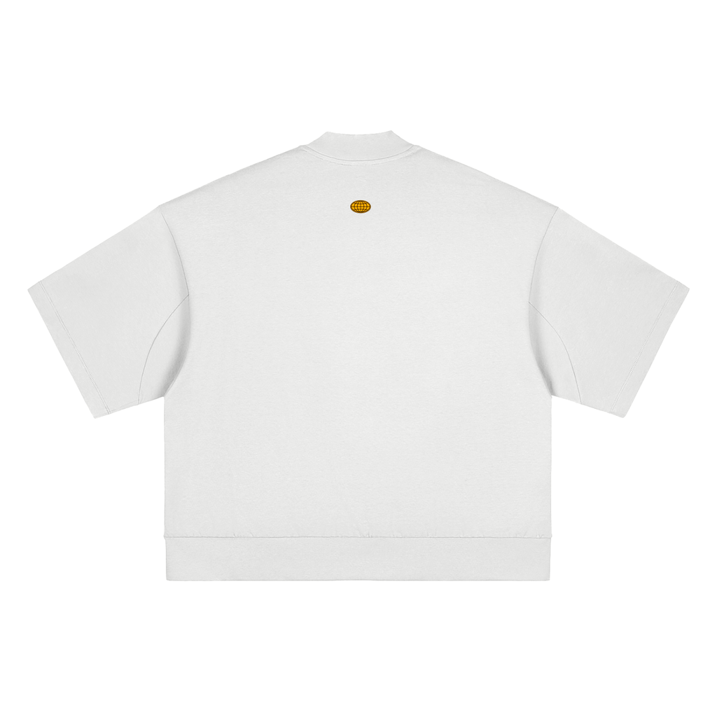 Oversized Mock Neck T-shirt