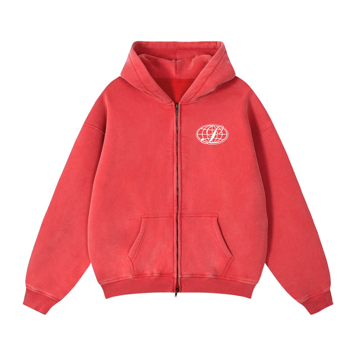 N-S Double Zipper Hoodie