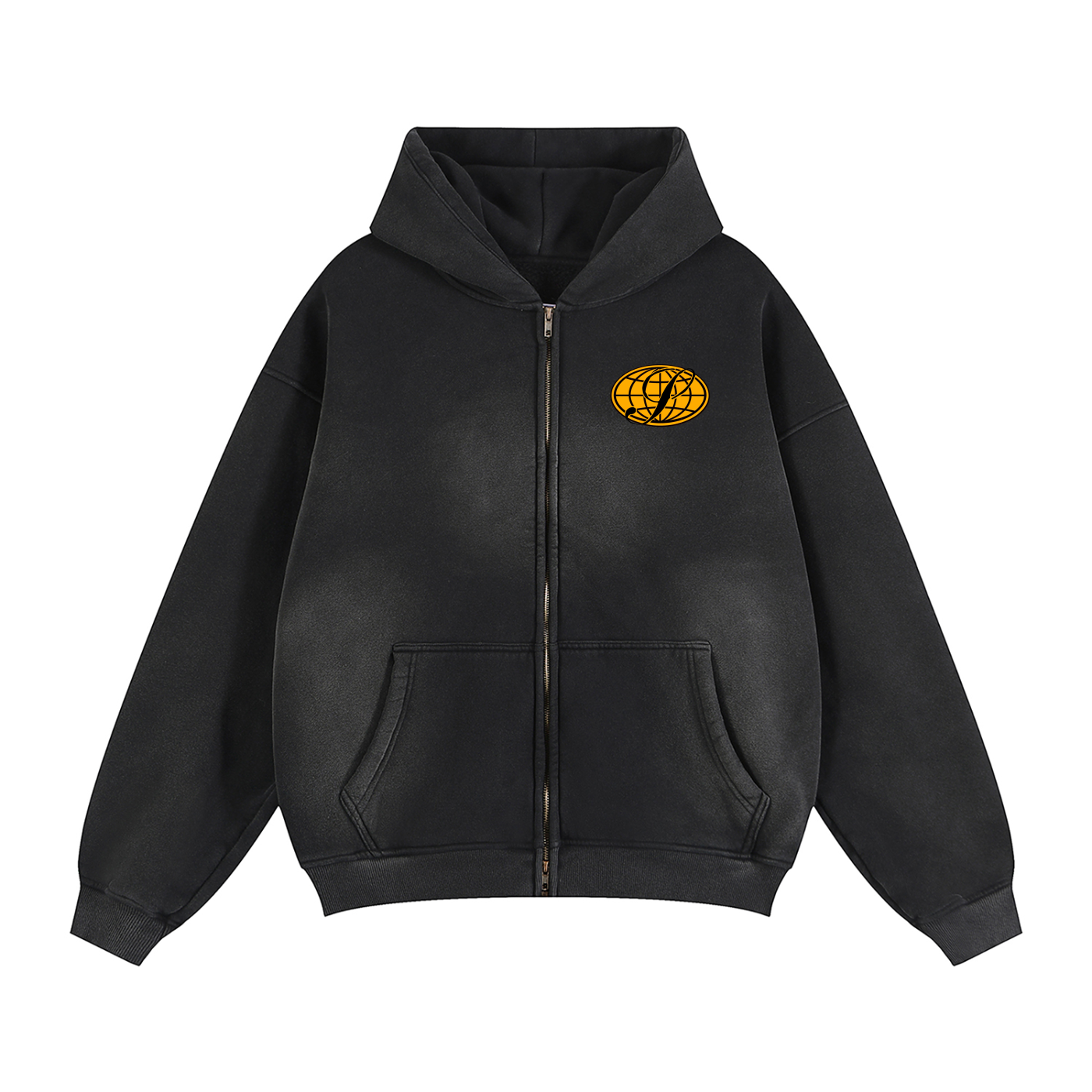N-S Double Zipper Hoodie