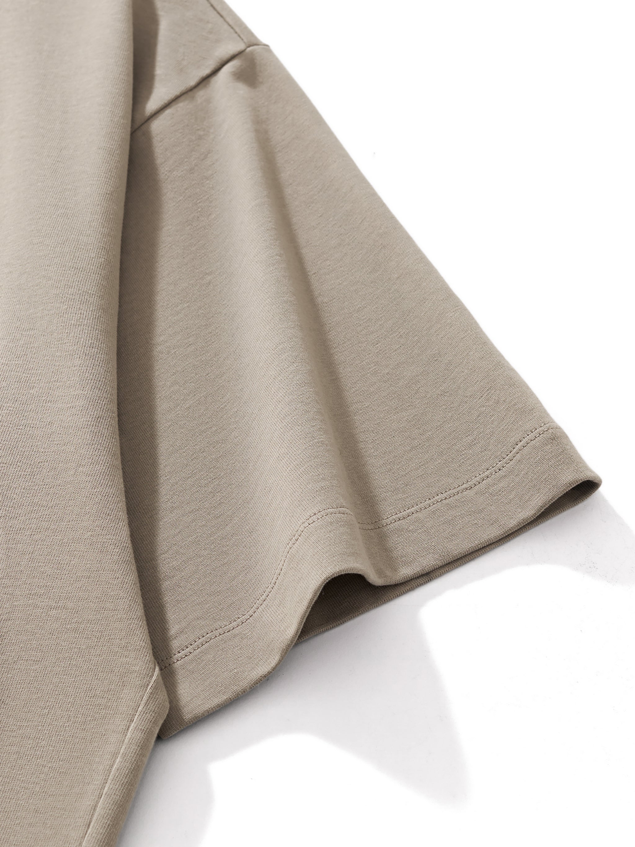 Oversized Mock Neck T-shirt