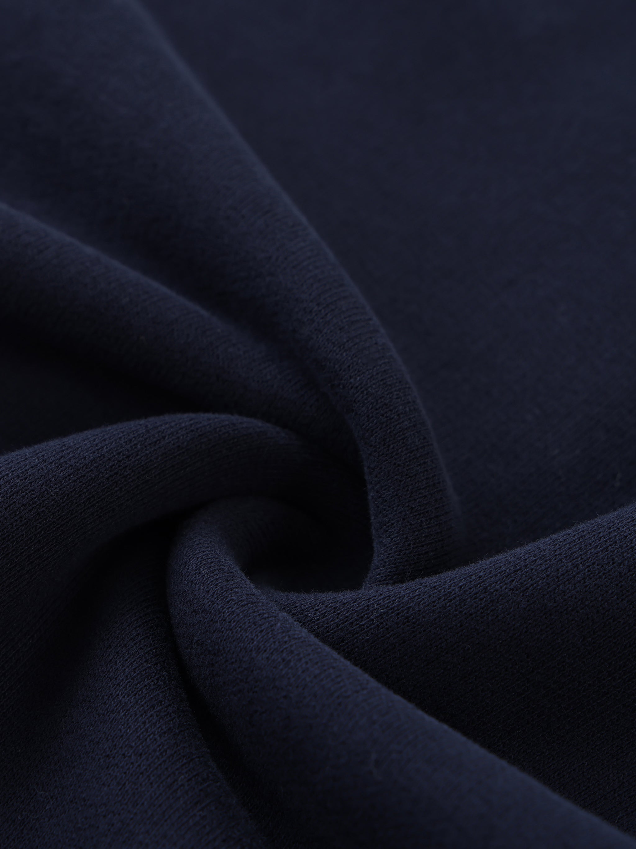 Collared globe sweatshirt